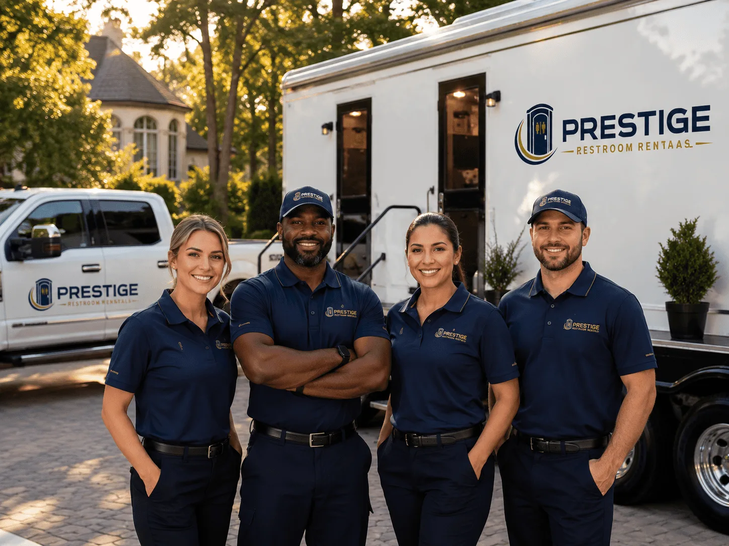 Trusted Luxury Portable Restrooms company in Rose, OK